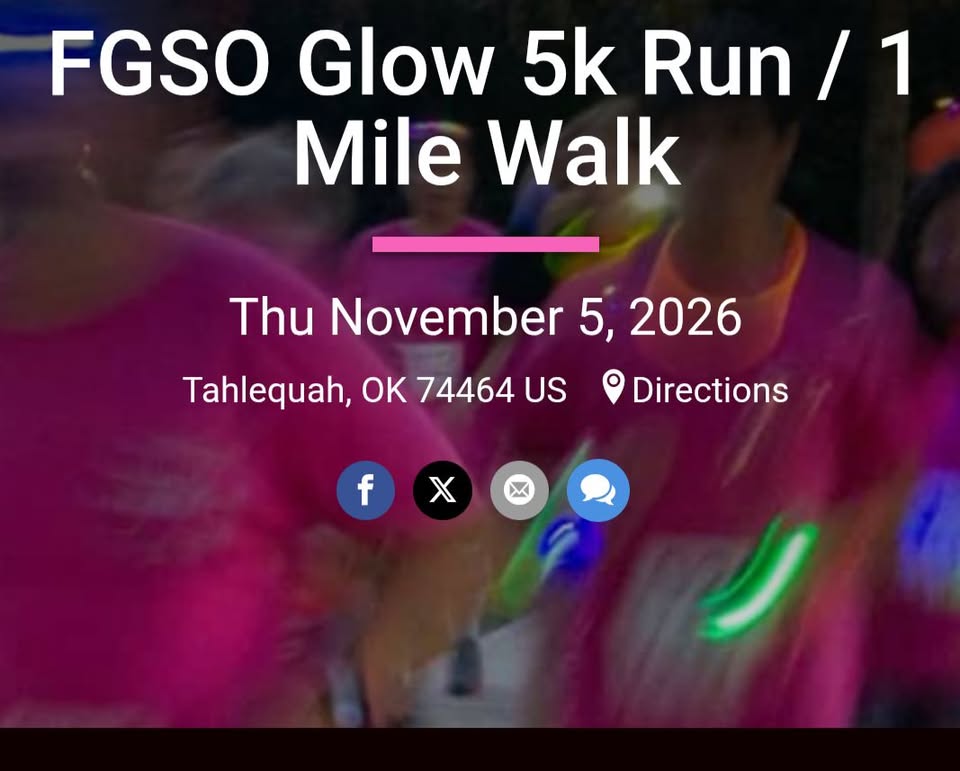 2nd Annual FGSO Glow 5K Run & 1-Mile Walk
