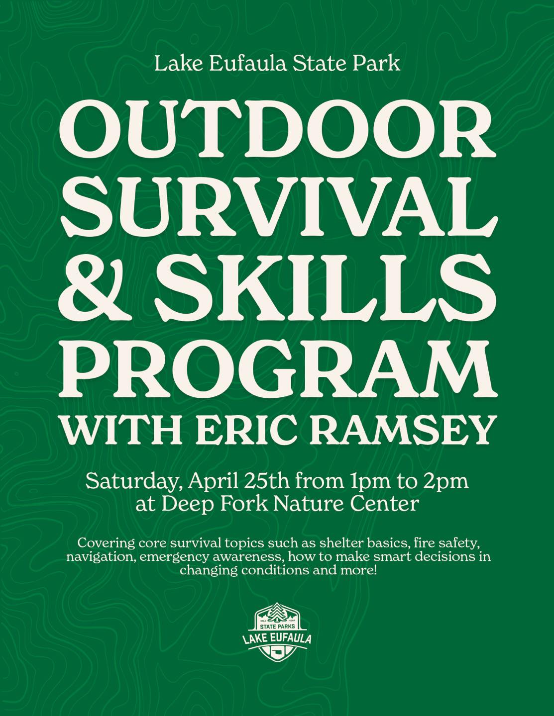 Outdoor Survival & Skills Program with Eric Ramsey