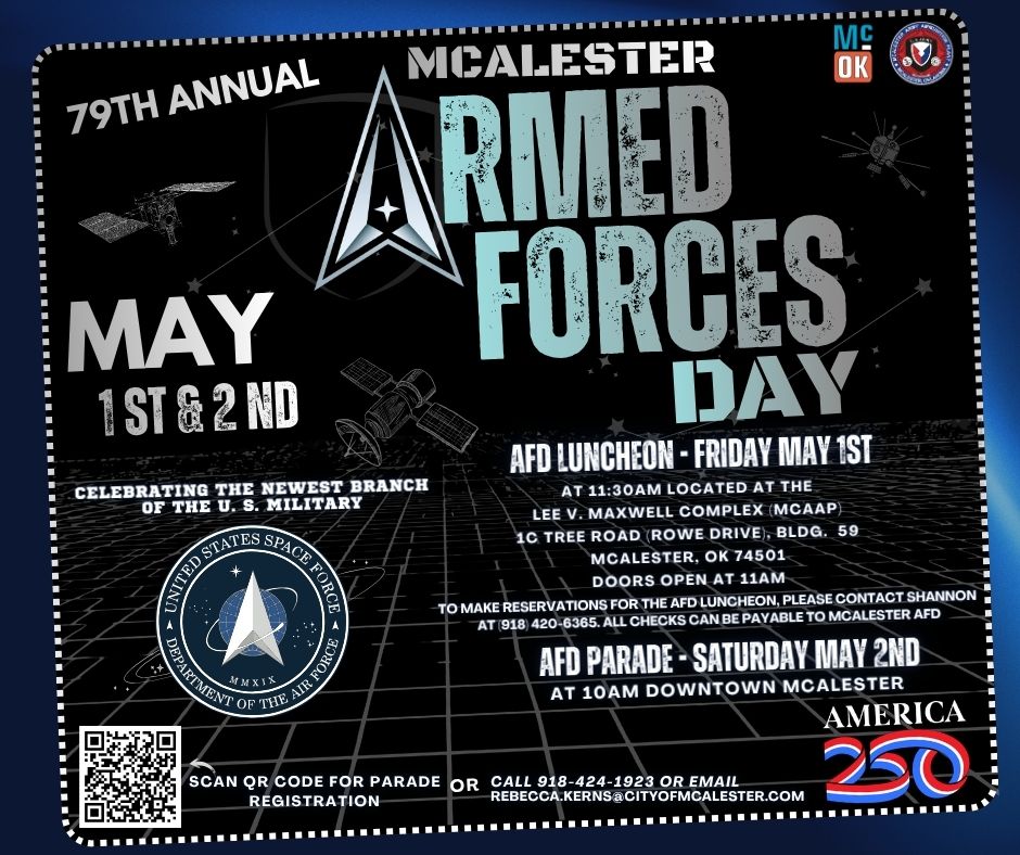 79th Annual McAlester Armed Forces Day Celebration