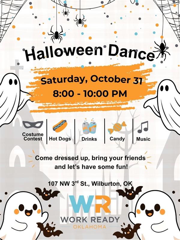 Work Ready Wilburton Community Halloween Dance