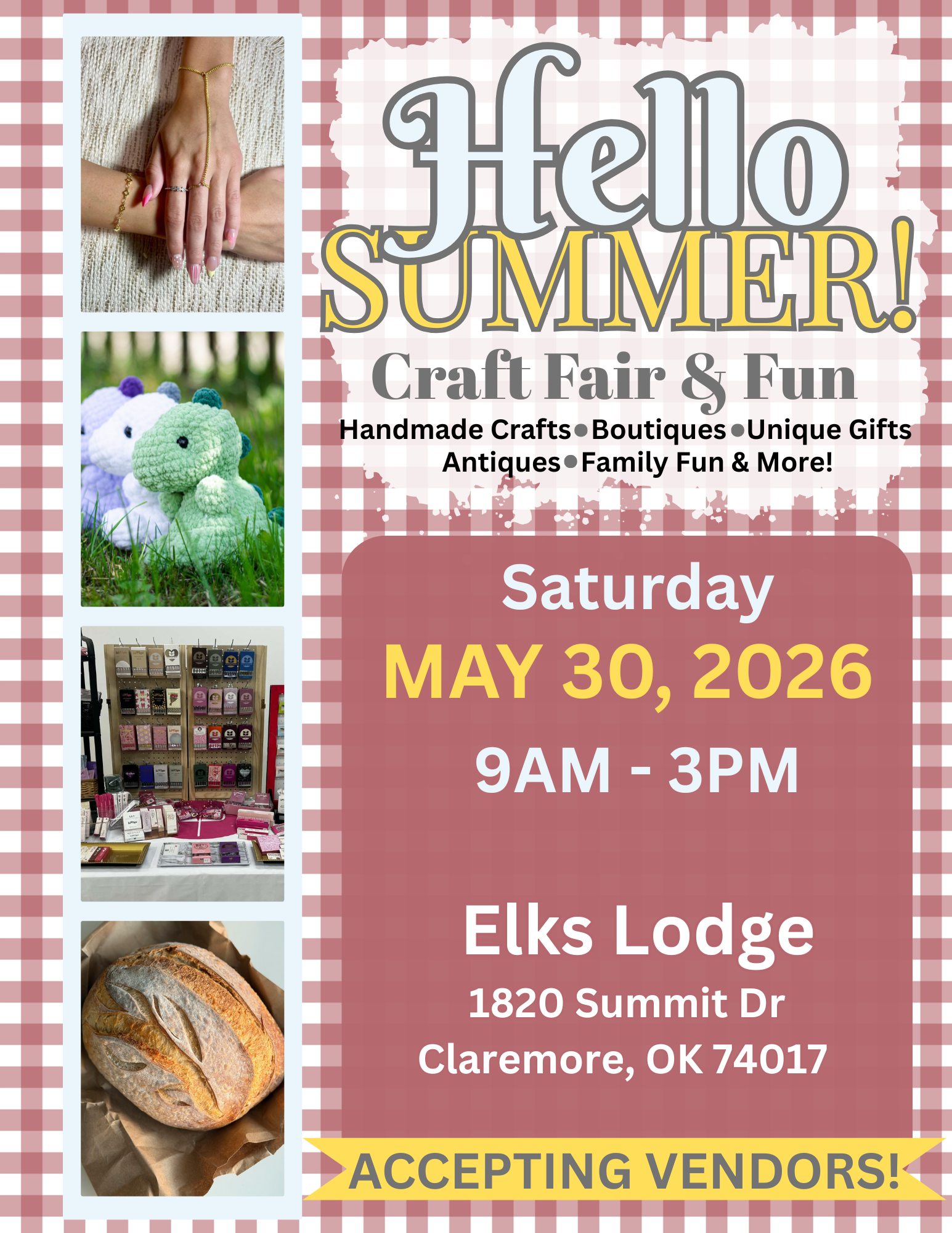 Summer Craft Fair & Fun!