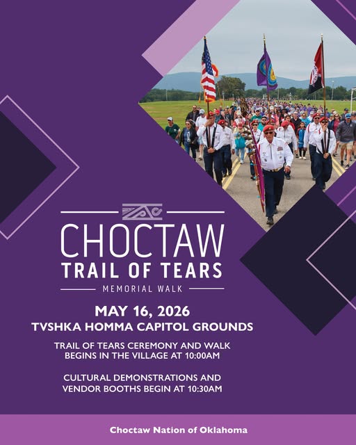 Annual Trail of Tears Memorial Walk