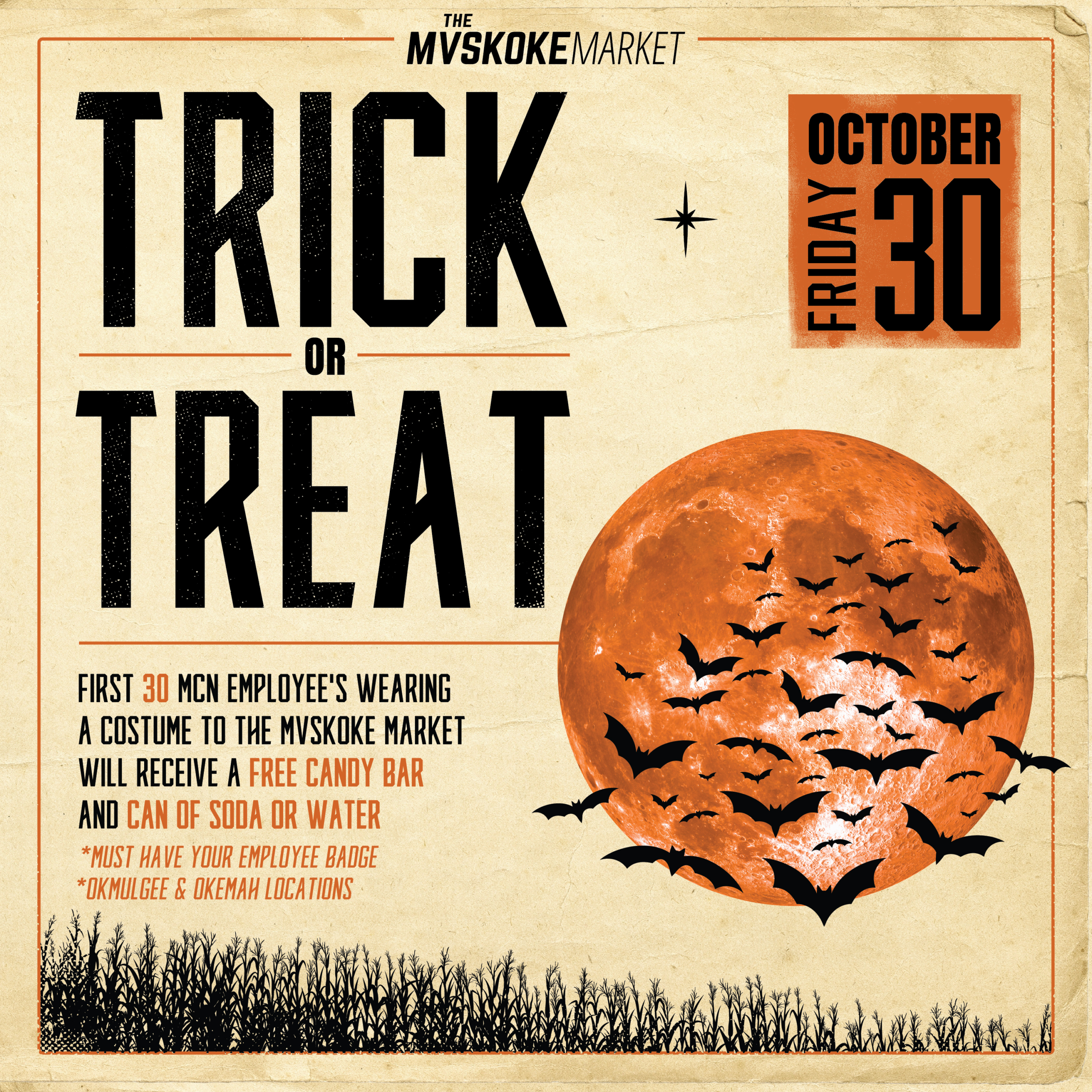 Mvskoke MarketTrick or Treat