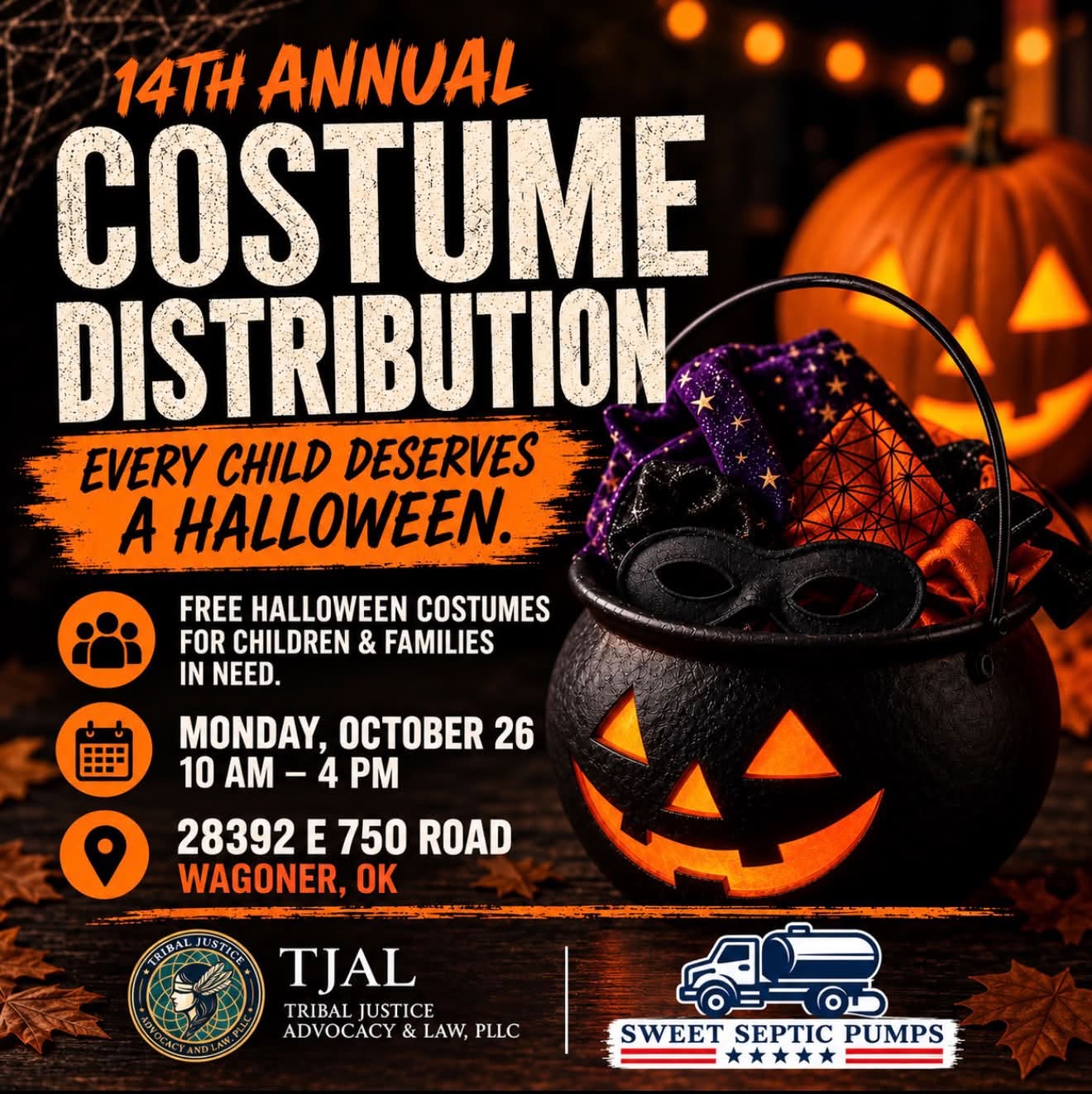 14th Annual Halloween Costume Distribution