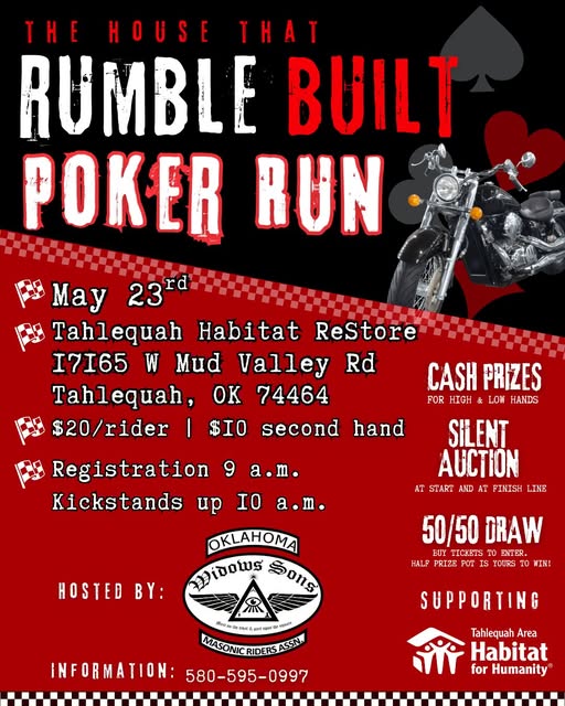 The House That Rumble Built Poker Run