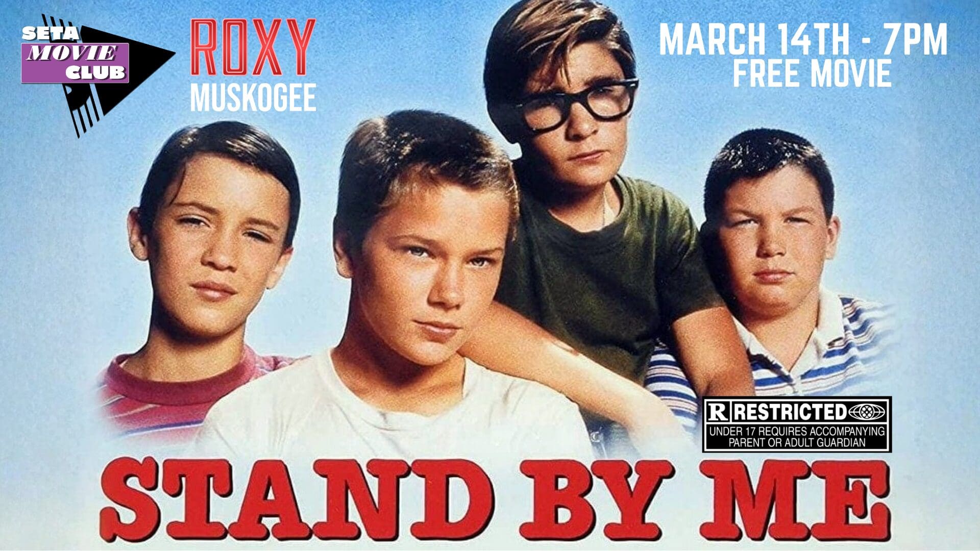 SETA Free Movie: Stand By Me