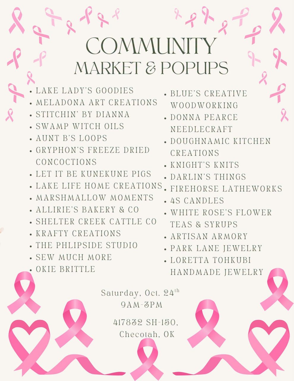 Community Market & Popups at the Barn