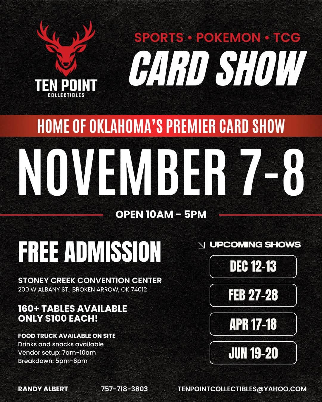 Ten Point Collectibles Card Show